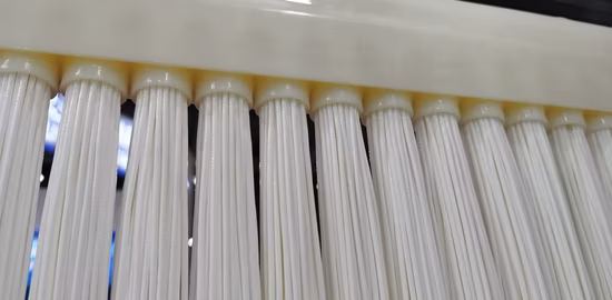 0.03um PVDF 중공사막 생물반응기 Mbr