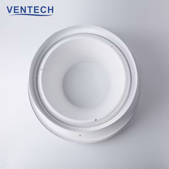 알루미늄 천장 환기 볼 주둥이 HVAC 공급 냉각 제트 공기 디퓨저