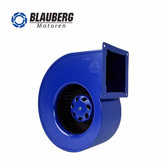 Ahu 공기조화기용 160mm Ec/AC 단일 흡입 송풍기